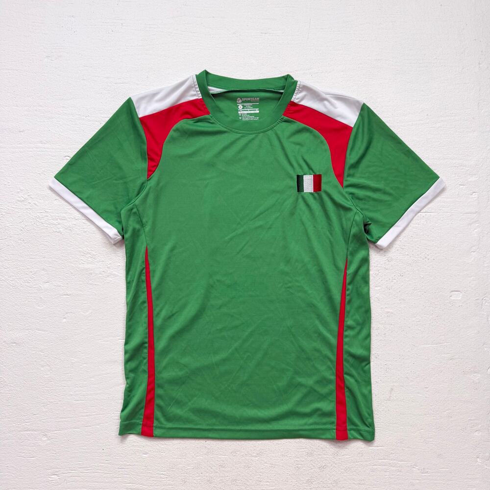 Sporteam Mexico Soccer Jersey Green Short Sleeve Size M